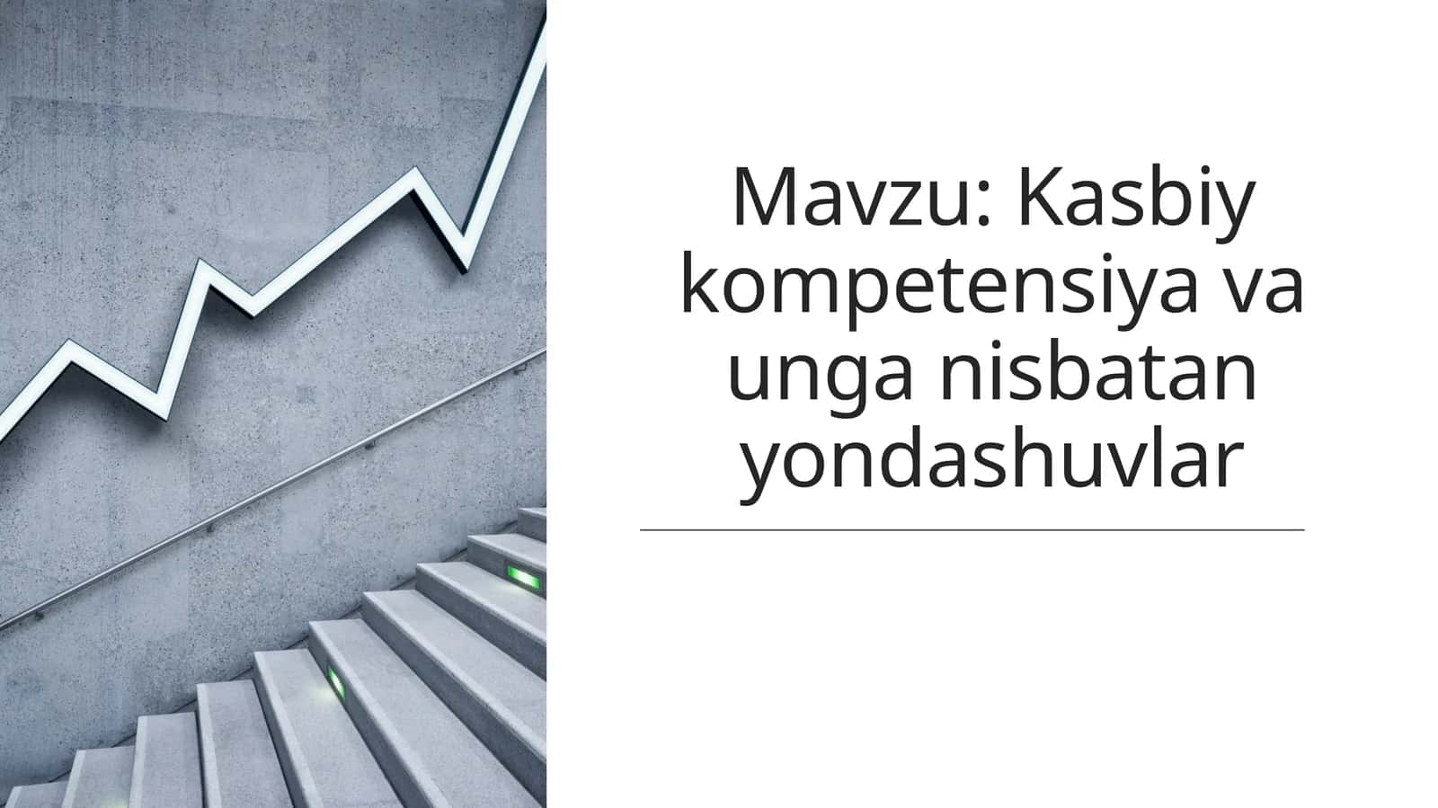 Kasbiy kompetensiyalar
