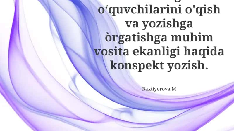 Darsliklar: O'qituvchilar uchun zaruriy vositalar