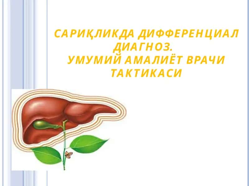Сурункали гепатит касаллиги эпидемиологияси