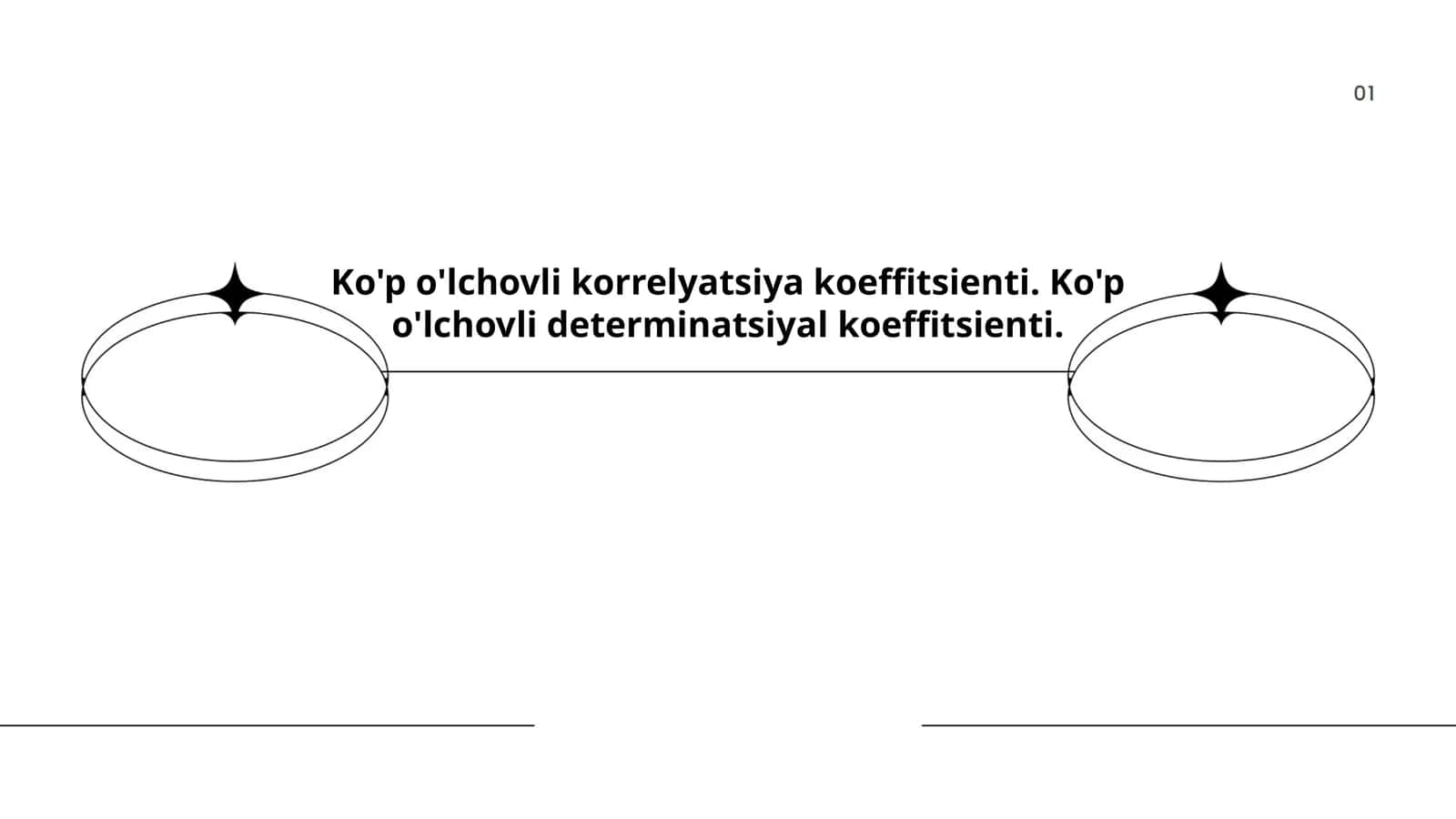Ko'p o'lchovli korrelyatsiya va determinatsiya ko'rsatkichlari