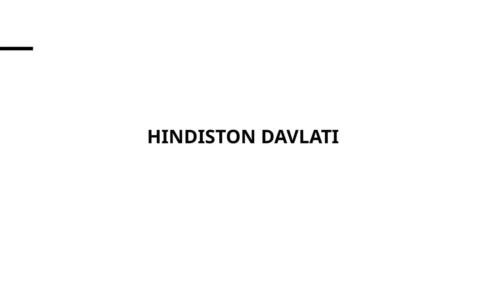Hindiston davlati