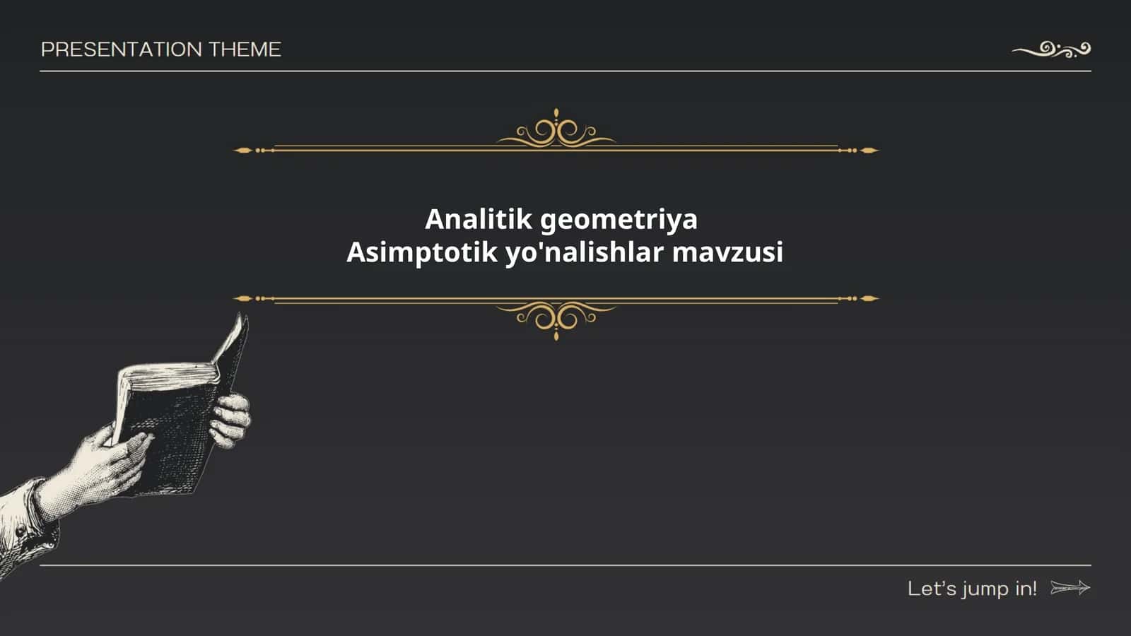 Asimptotik yo'nalishlar mavzusi
