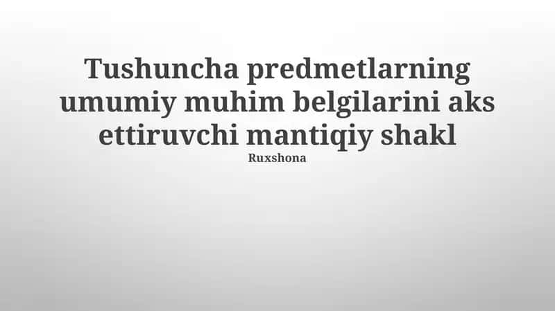 Mantiqiy Shaklning Chegaralari va Kamchiliklari