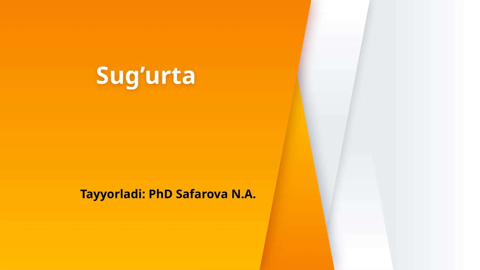 Sug’urta