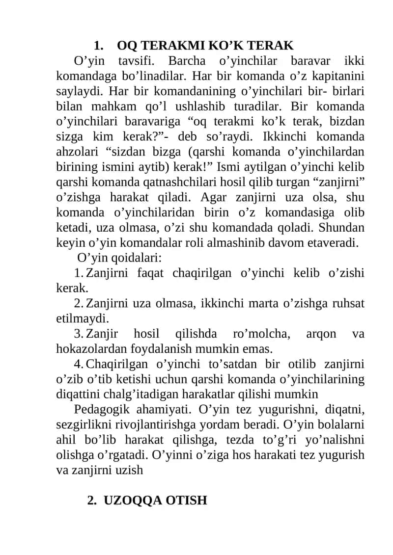 OQ TERAKMI KO’K TERAK