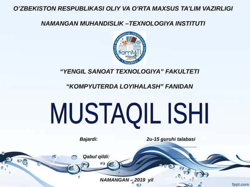 Erkaklarpidjaginiloyihalash
