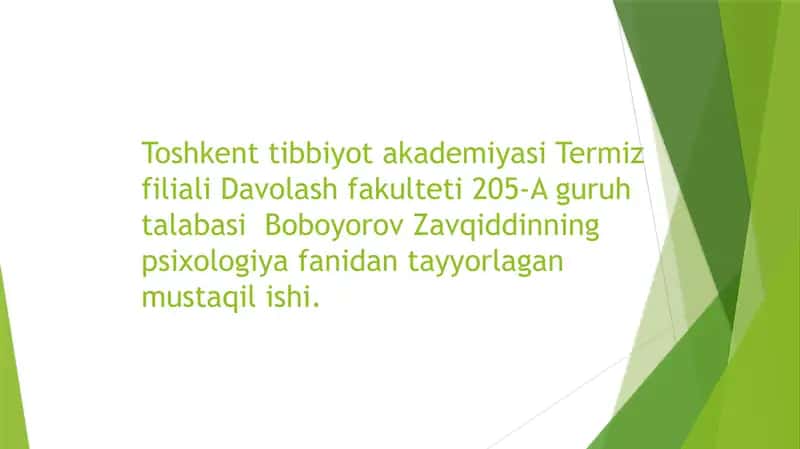 Rivojlanishning yoshga va individual xususiyatlariga oid tadqiqotlar tahlili