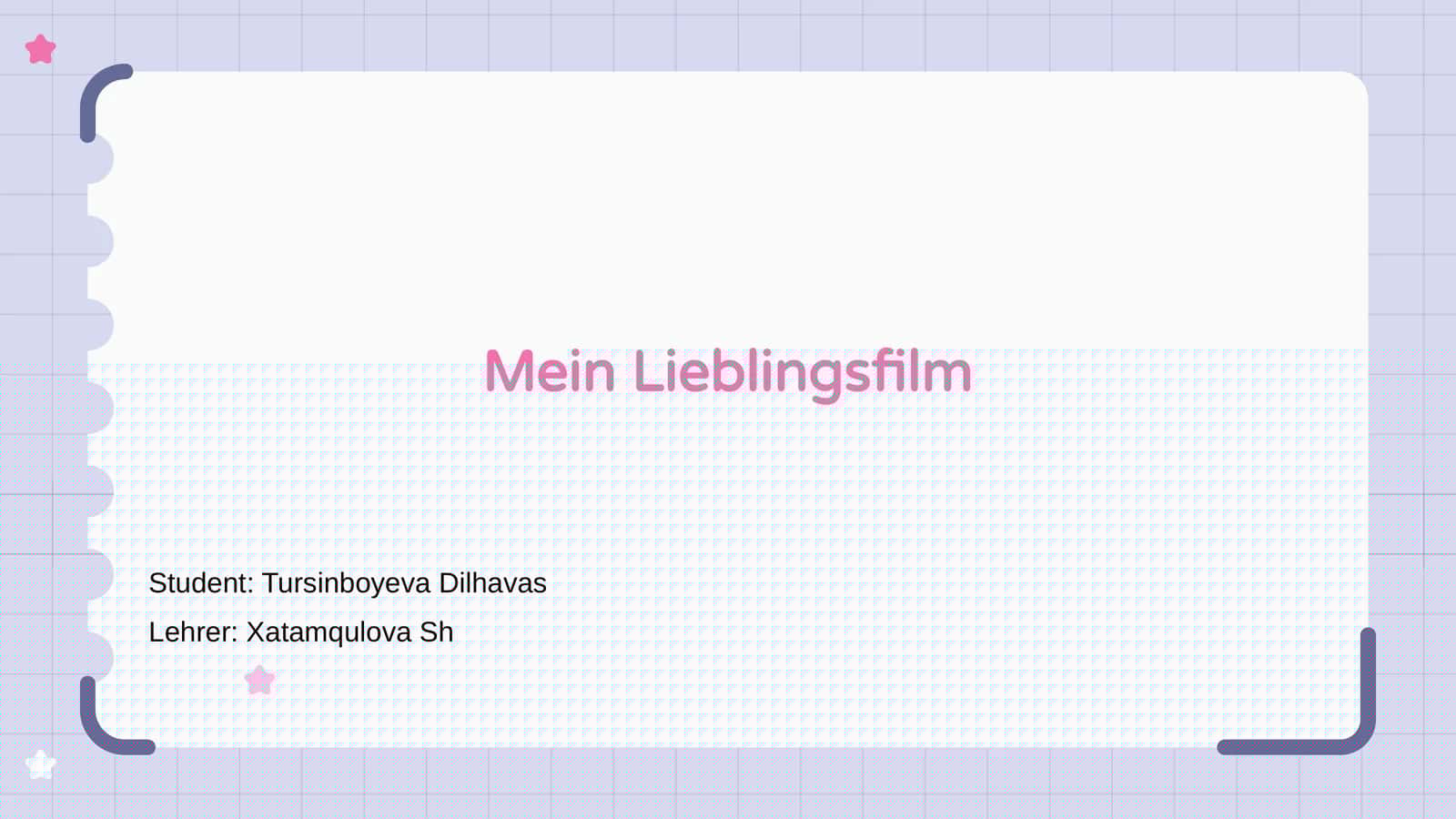 Mein Lieblingsfilm
