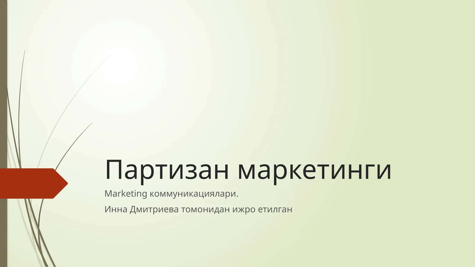 Партизан маркетинги
