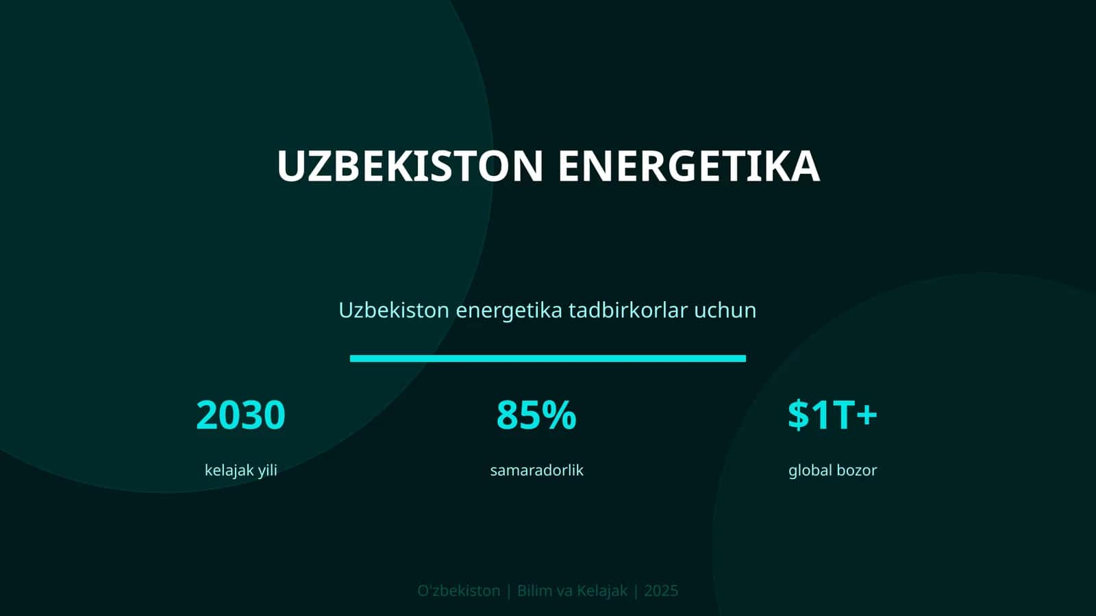 Uzbekiston energetika