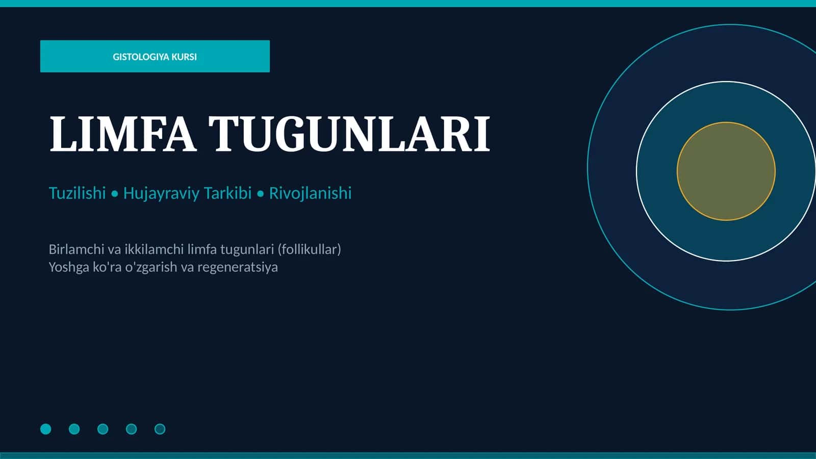 GISTOLOGIYA KURSI
