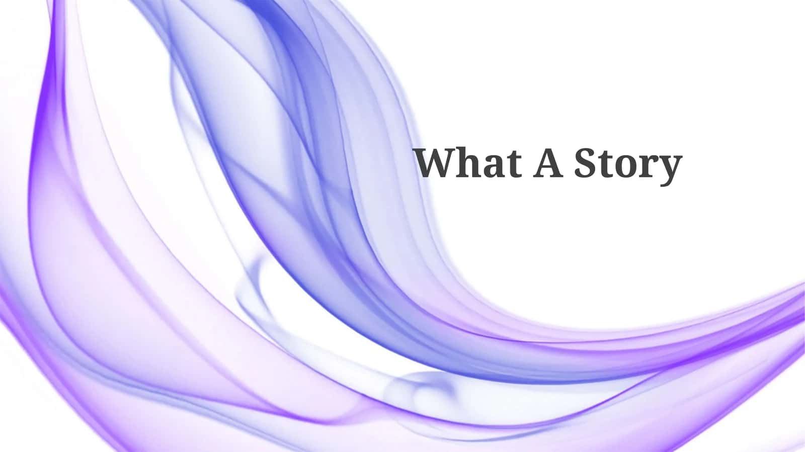 The Anatomy of a Story