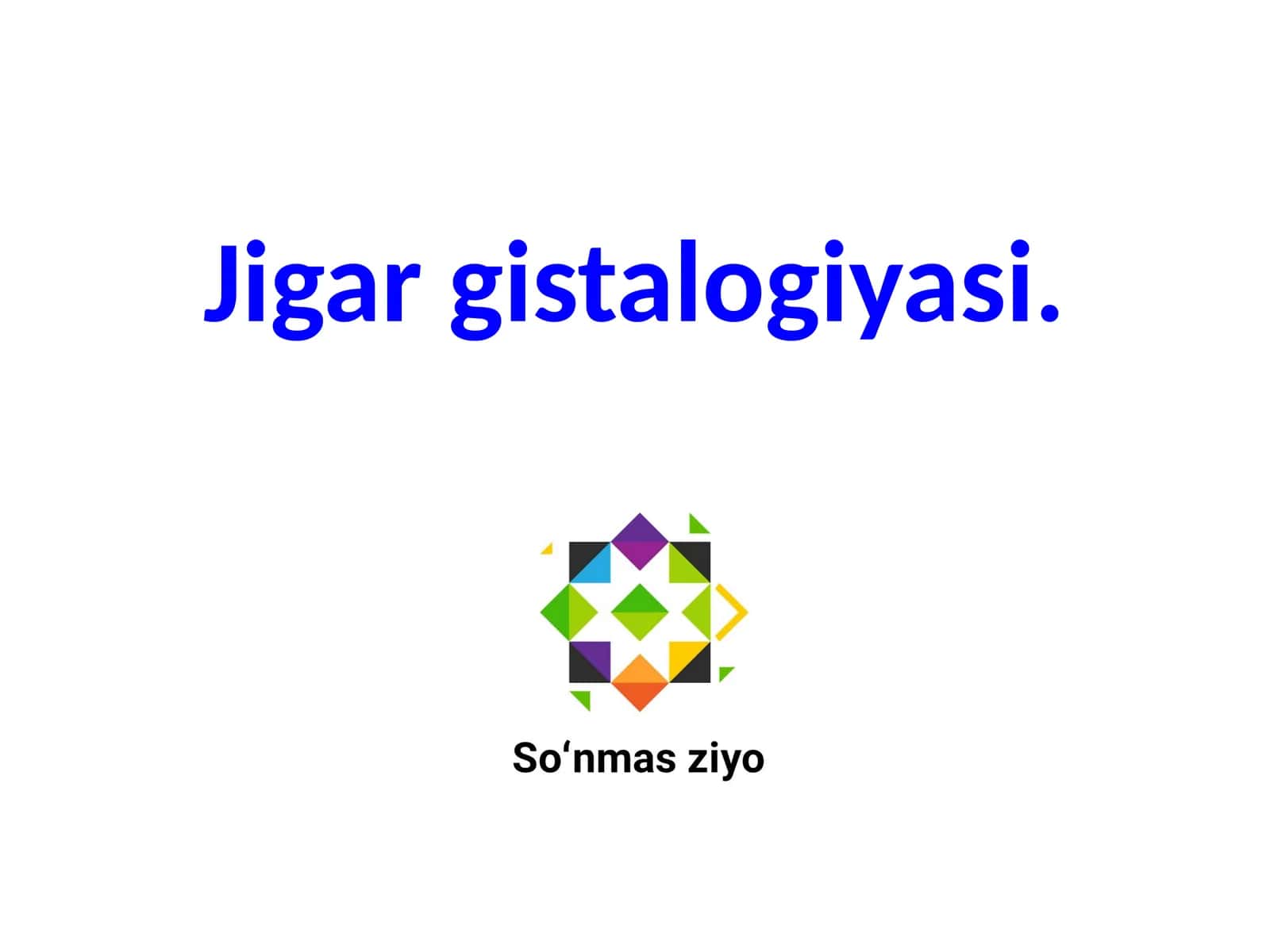Jigar gistalogiyasi