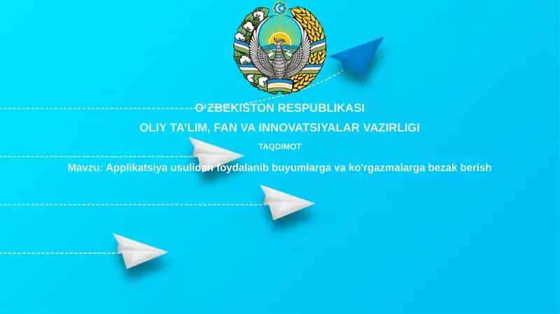 Applikatsiya Usullari
