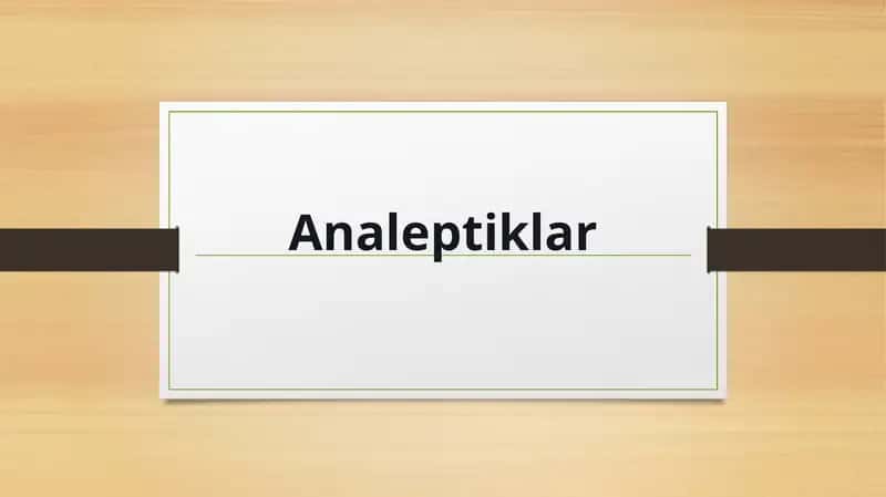 Analeptiklar