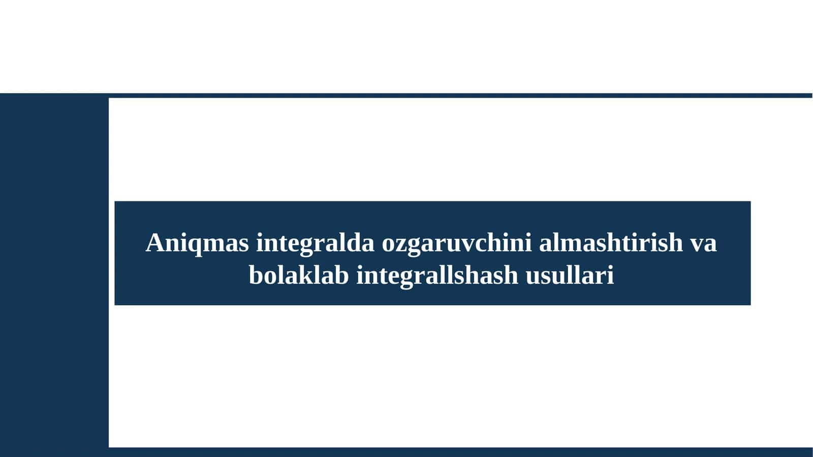 MUHAMMAD AL-XORAZMIY NOMIDAGITOSHKENT AXBOROT TEXNOLOGIYALARI UNIVERSITETI