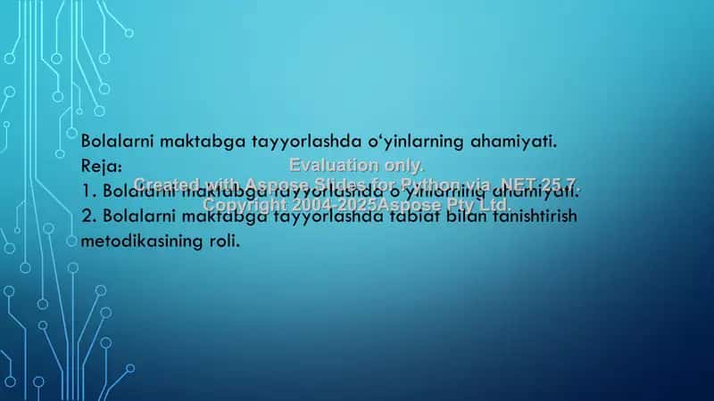 Bolalarni maktabga tayyorlashda o‘yinlarning ahamiyati
