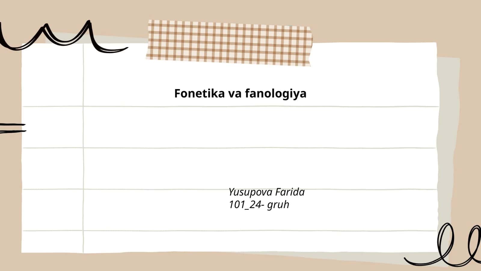 Fonetika va fanologiya