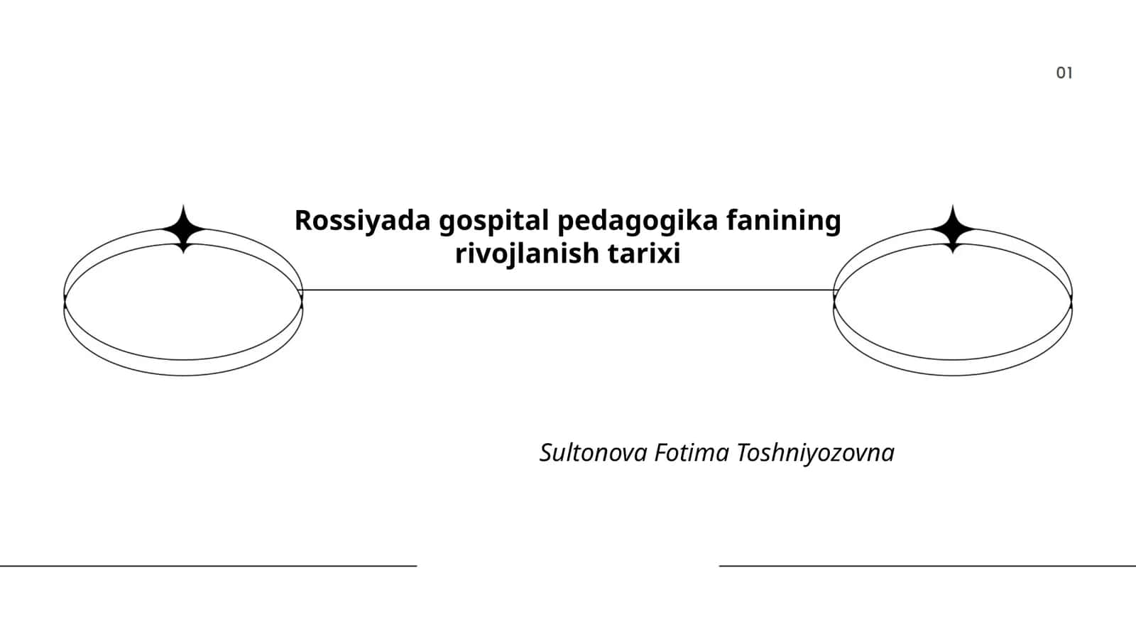 Rossiyada gospital pedagogika fanining rivojlanish tarixi