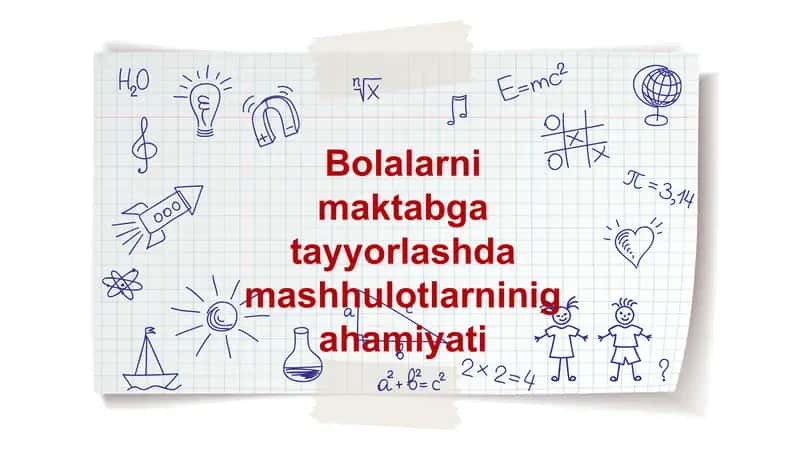 Mashg'ulotlar va ularning ahamiyati