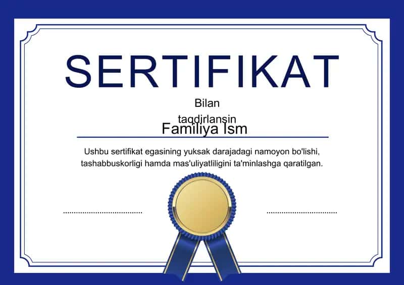 SERTIFIKAT