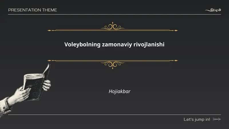 Voleybolning zamonaviy rivojlanishi