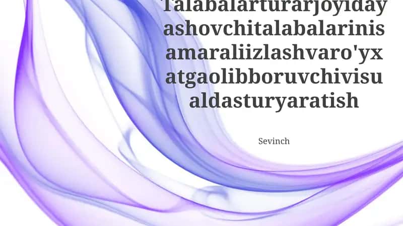 Samarali Qidiruv va Ro'yxatlash Tizimi