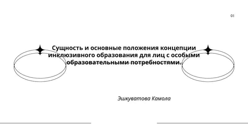 Сущность и основные положения концепции инклюзивного образования