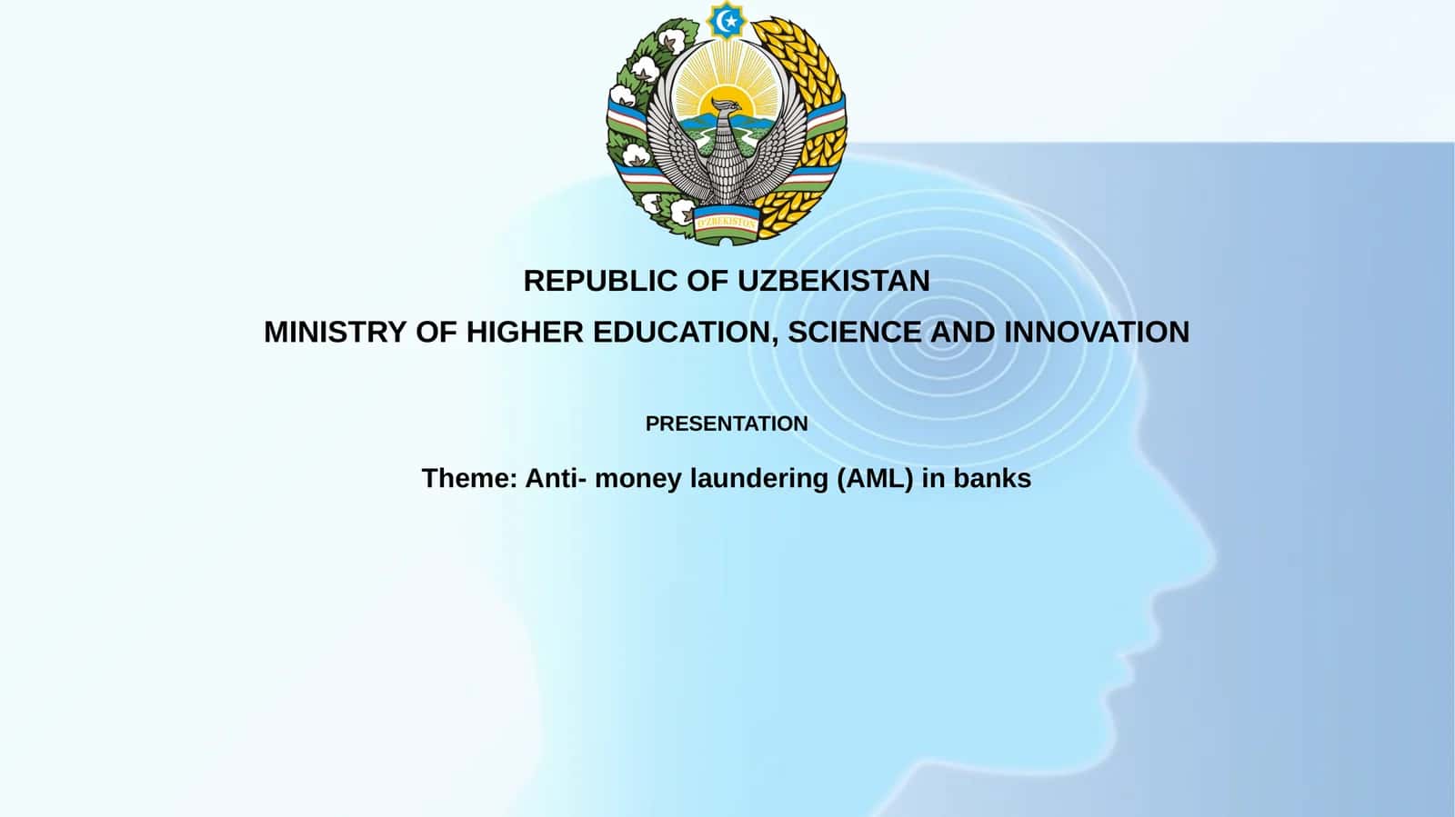 Anti- money laundering (AML) inbanks