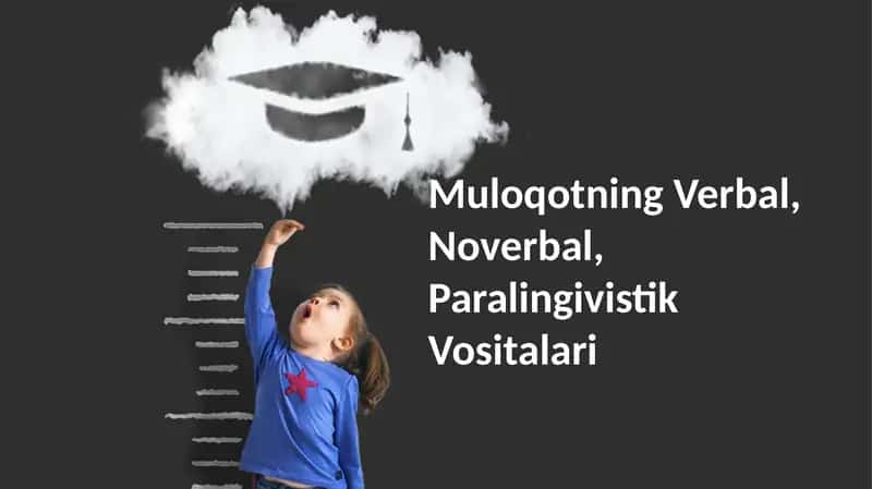 Muloqotning Verbal, Noverbal, Paralingivistik Vositalari