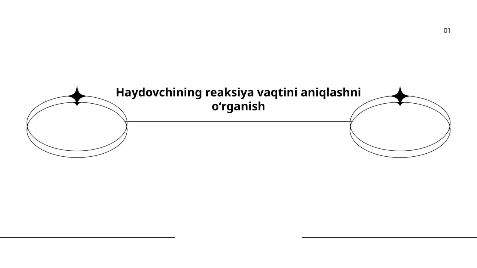 Haydovchining Reaksiya Vaqtini Aniqlashni O'rganish