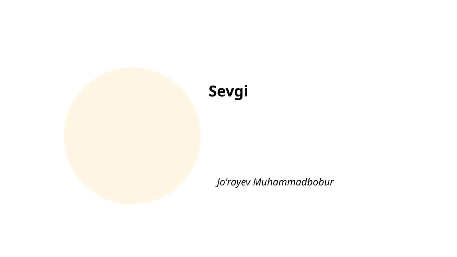 Sevgi