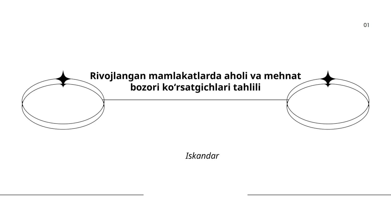 Rivojlangan mamlakatlarda aholi va mehnat bozori koʻrsatgichlari tahlili