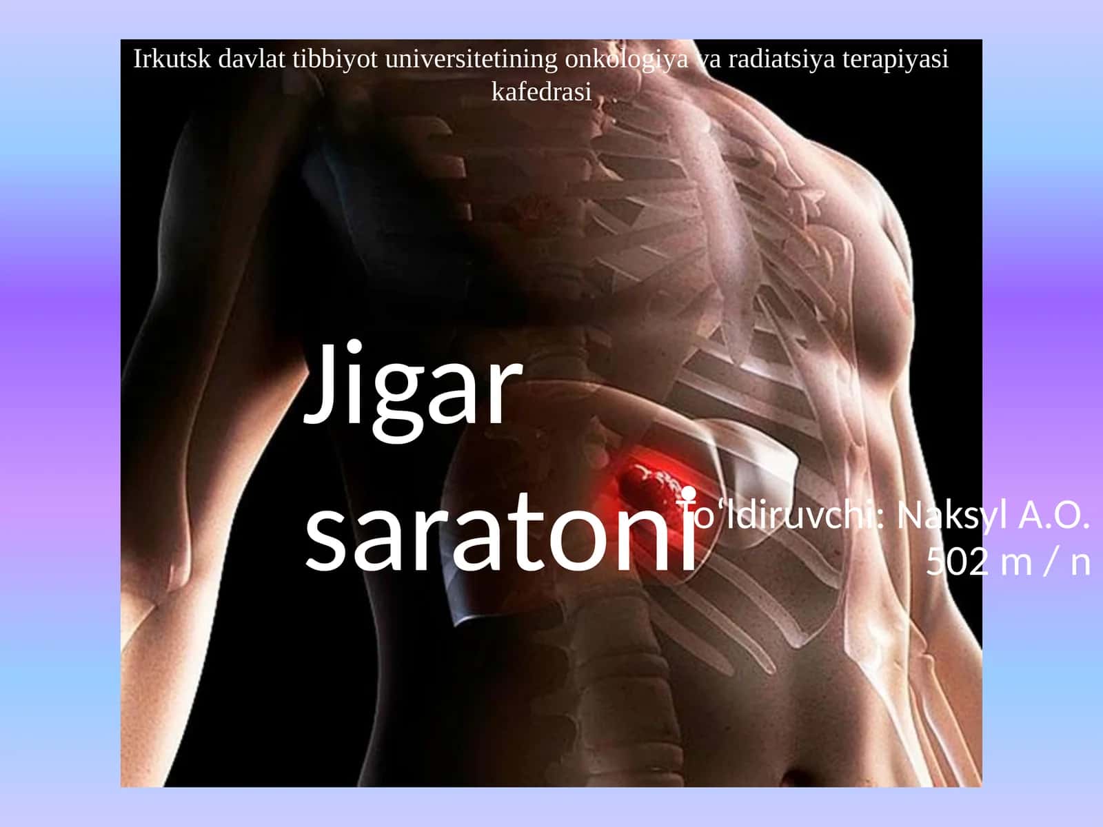Jigar saratoni