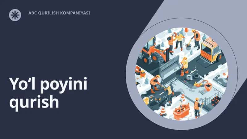 Sovuq haroratli kunlarda yo‘l poyini qurish