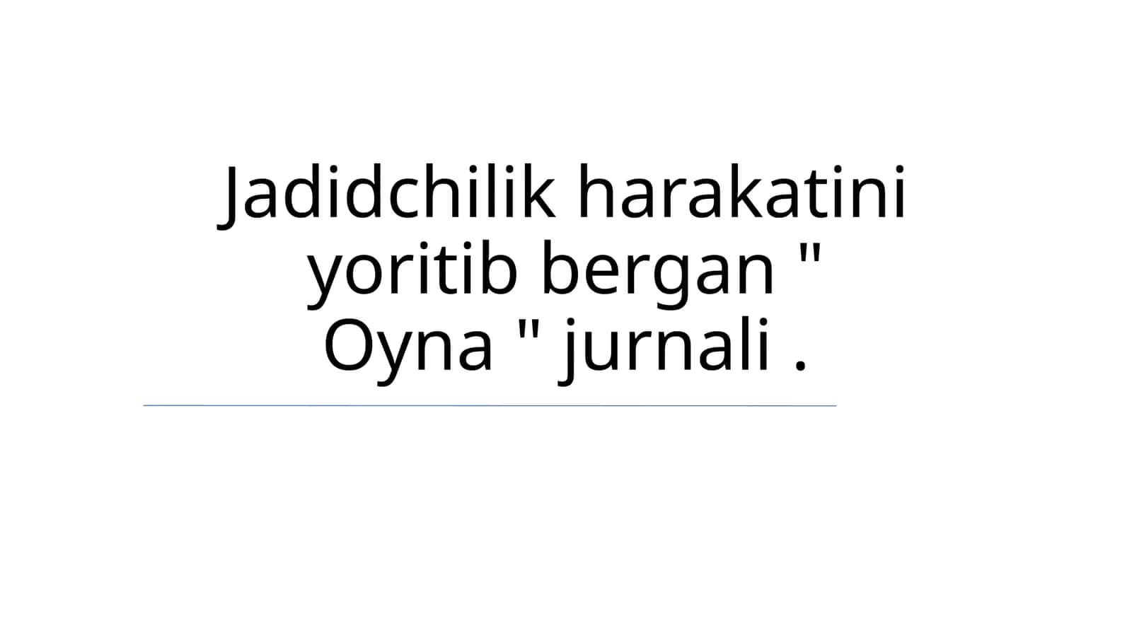 "Oyna" журнали