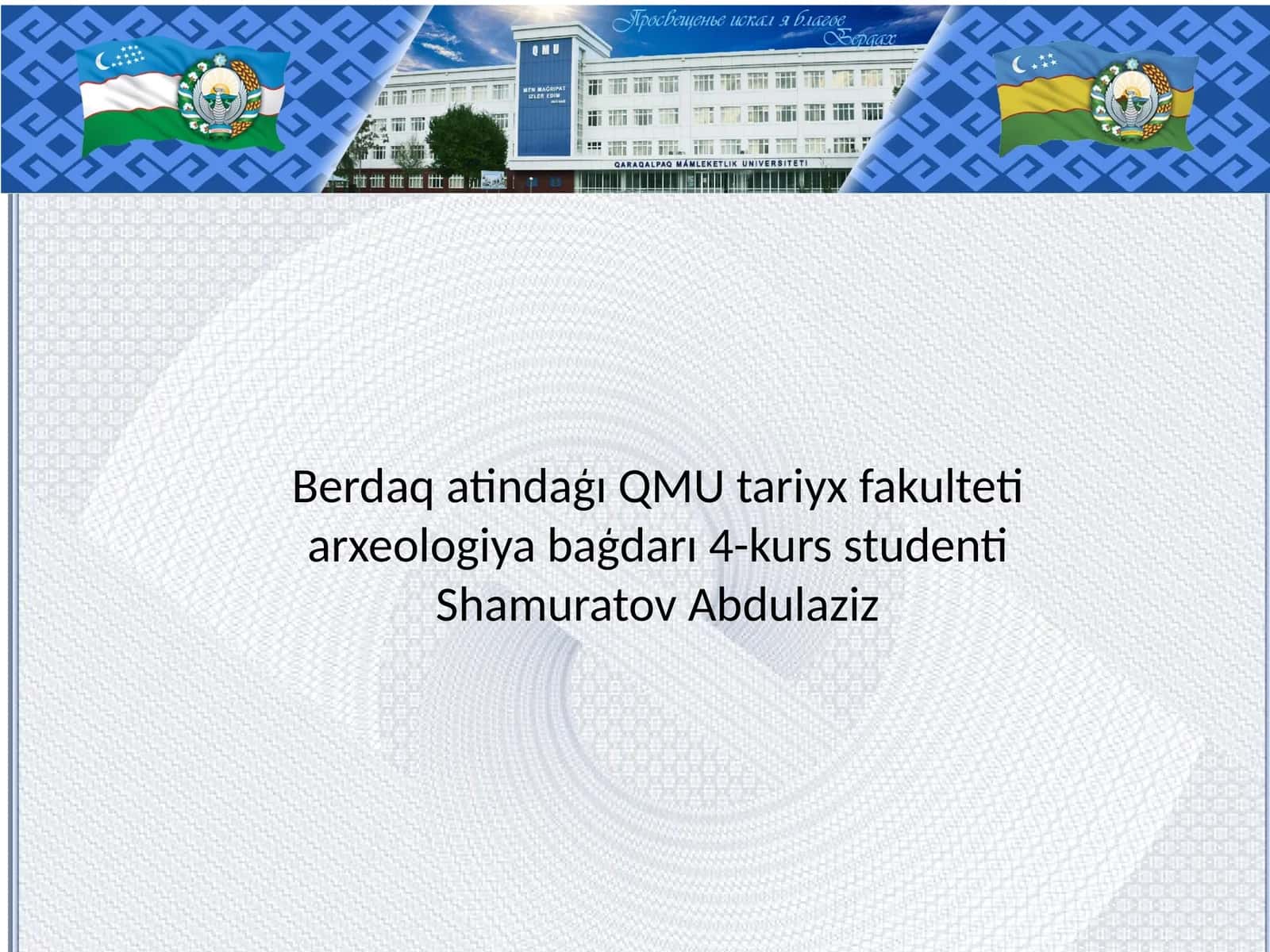 A’yyemgi diyxanshılıq oazisleri bazasında b.e.sh. VIII-V ás. áyyemgi Baktriya, Sogdiyana hám Áyyemgi Xorezm sıyaqlı mádeniy-xojalıqaymaqlardıń qáliplesiwi