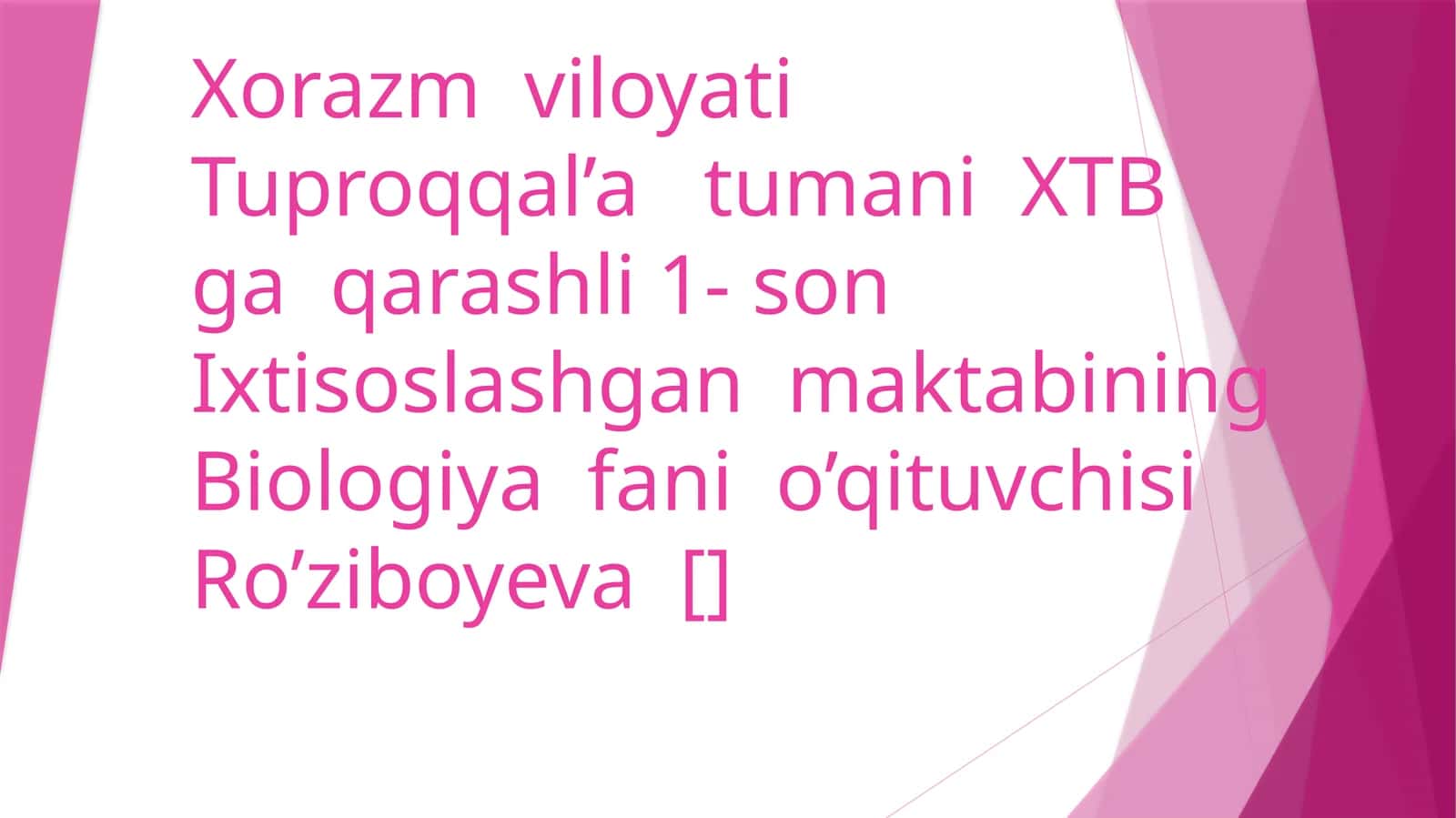 Biosferachegaralar va tarkibi
