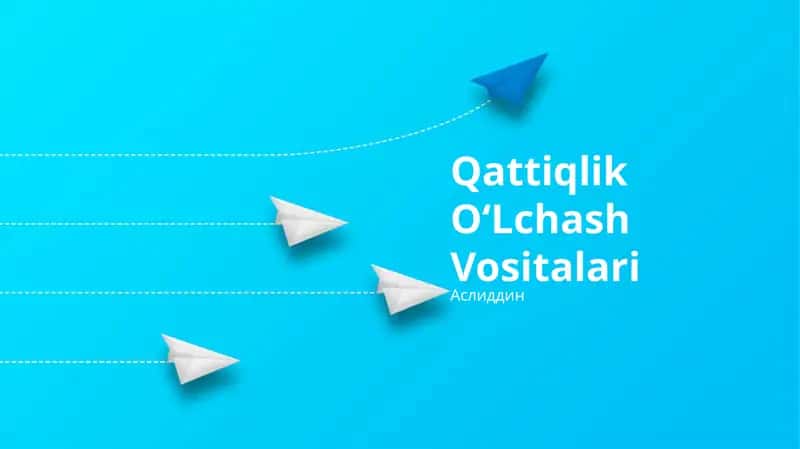 Qattiqlik OʻLchash Vositalari