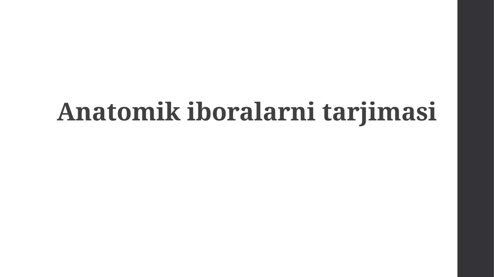 Anatomikiboralarnitarjimasi