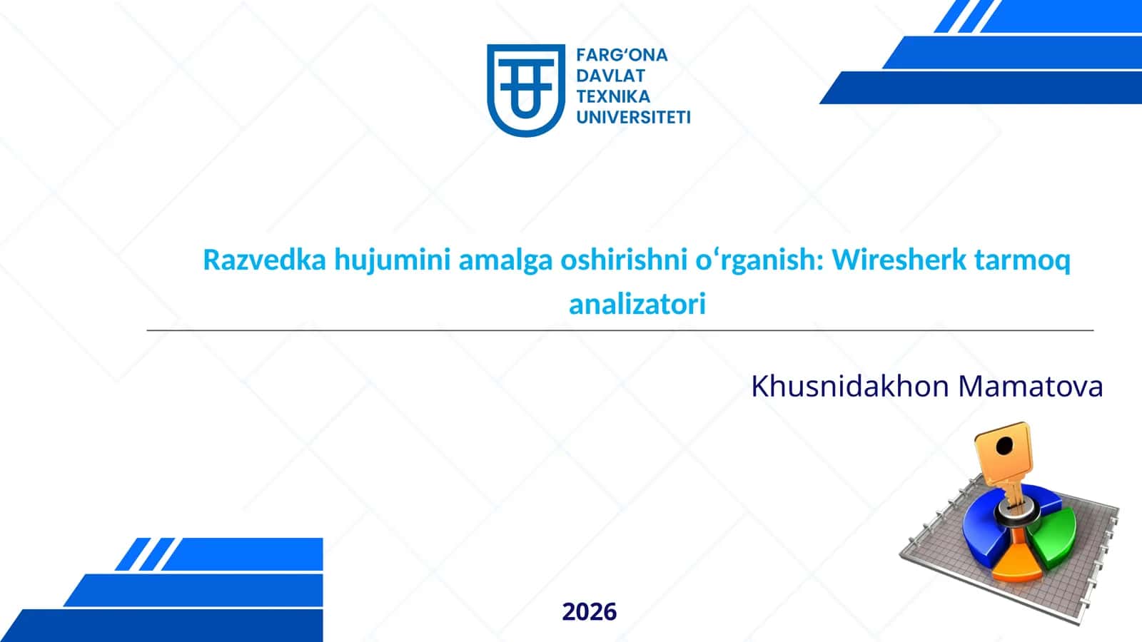 Razvedka hujumini amalga oshirishni o‘rganish: Wiresherk tarmoq analizatori