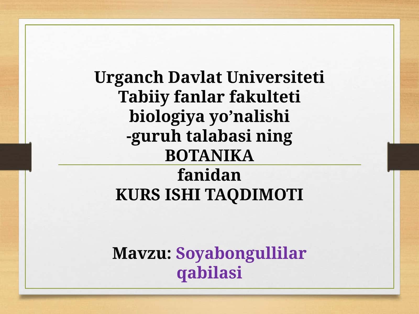 Soyabongullilar qabilasi