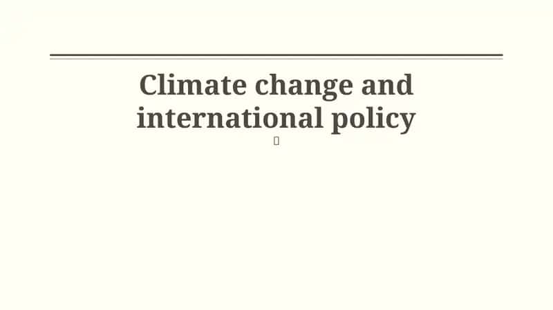 Understanding the Climate Crisis: Science, Impacts, and Urgency