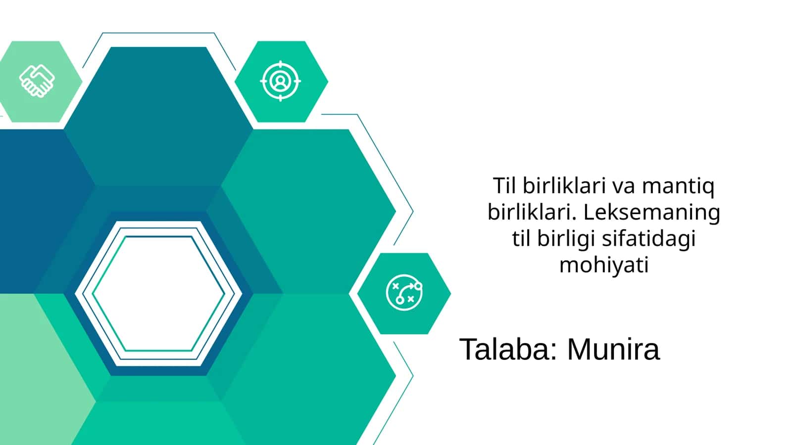 Til birliklari va mantiq birliklari. Leksemaning til birligi sifatidagi mohiyati