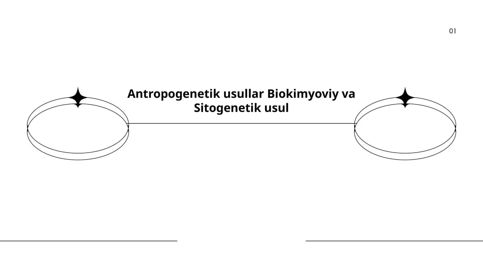 Antropogenetik usullar Biokimyoviy va Sitogenetik usul