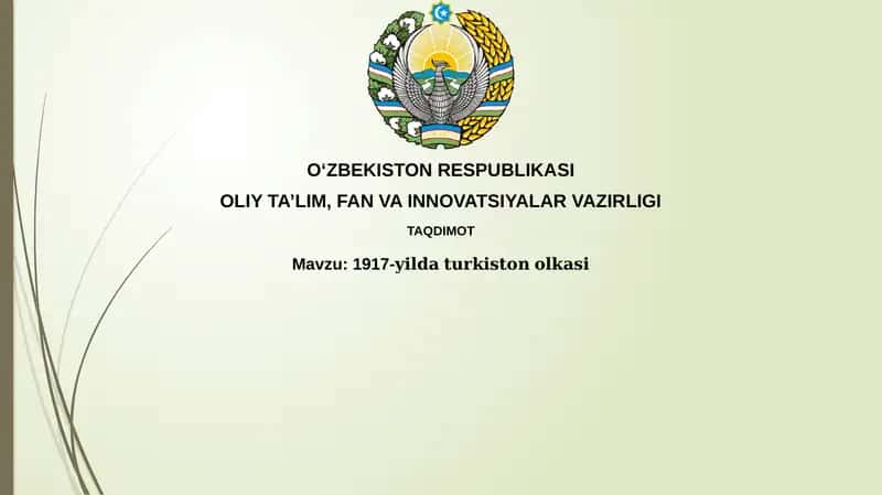 1917-yilda turkistonolqasiga