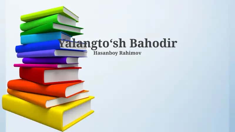 Yalangtoʻsh Bahodir