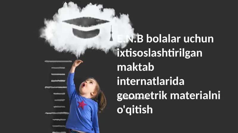 Geometrik materiallarni tanlash va ular bilan ishlash metodikasi