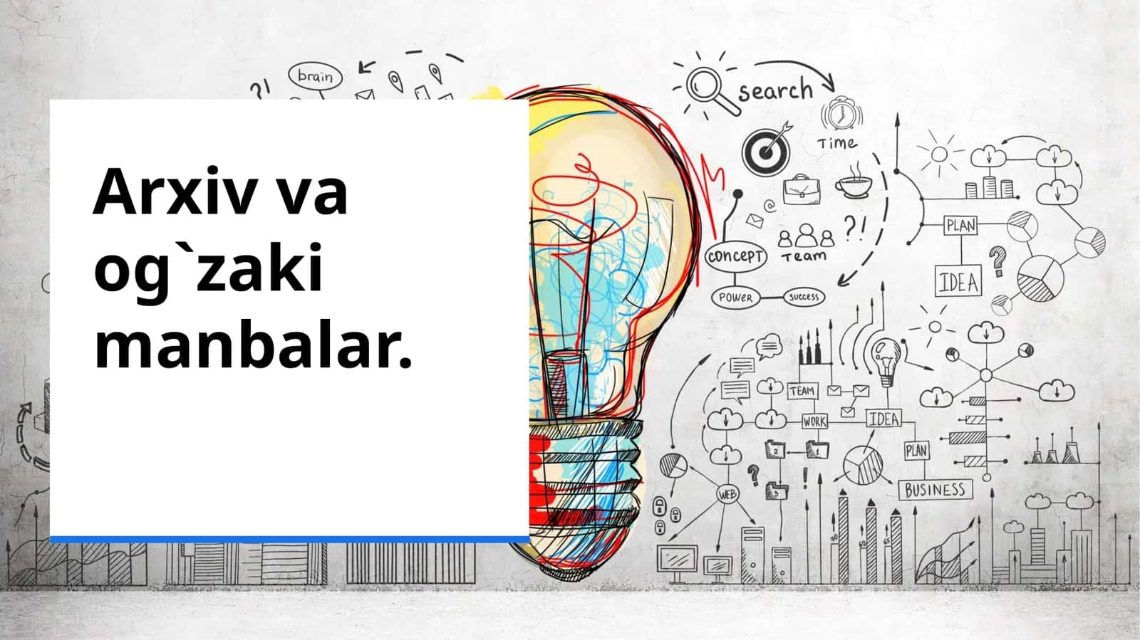 Arxiv va og'zakimanbalar
