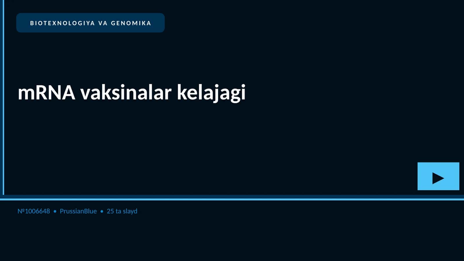 mRNA vaksinalar kelajagi